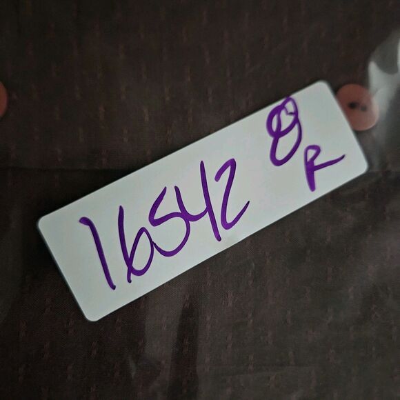 Jhane Barnes Shirt Mens 2XB Button Up Cotton Maroon Abstract Long Sleeve Big - Picture 11 of 11